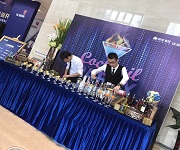 #2017年綠地匯創(chuàng)國際名流臻享會酒會# 學(xué)員調(diào)酒實踐